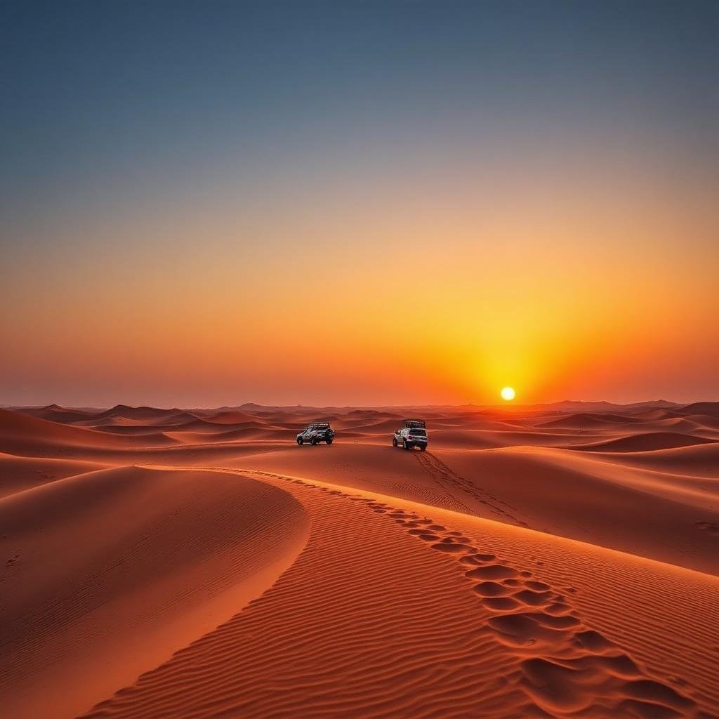 Dubai — Safári no deserto
