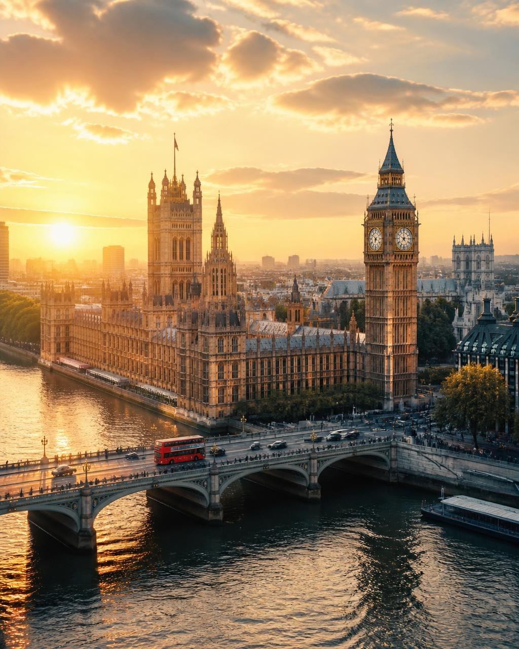 Destino Londres, Reino Unido