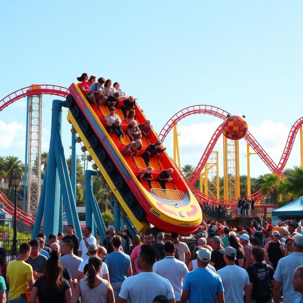 Orlando — Montanhas-russas dos parques