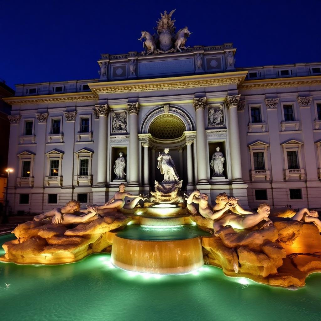Roma — Fontana di Trevi