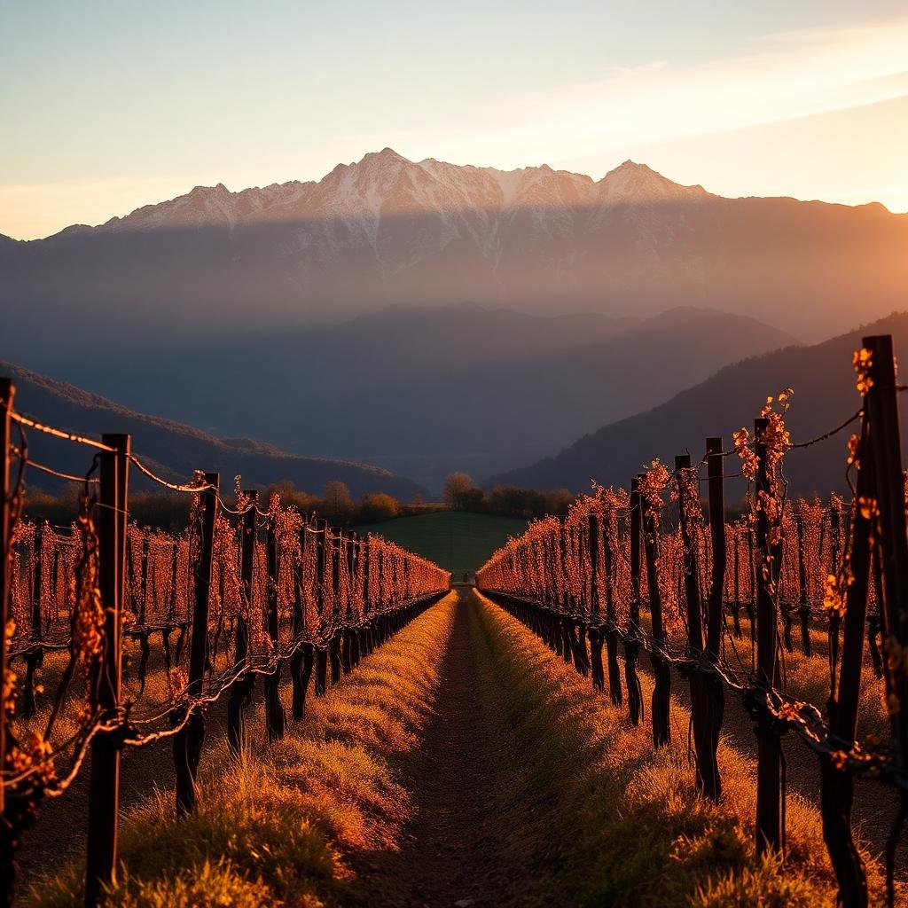 Santiago — Vinhedos no Vale do Maipo